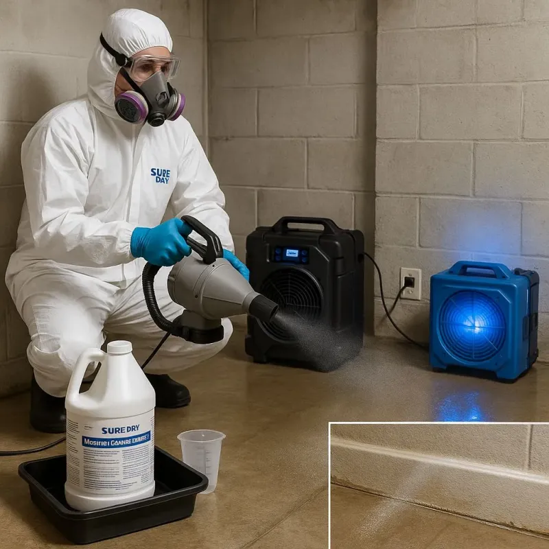 Sanitization and Odor Removal process in Ahwahnee, CA