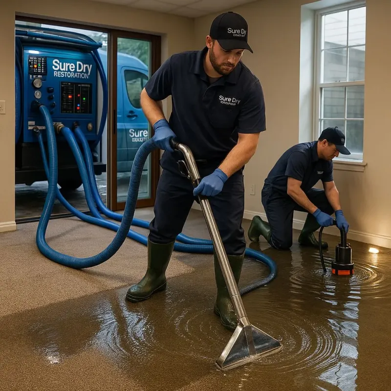 Water Extraction and Removal process in Ahwahnee, CA